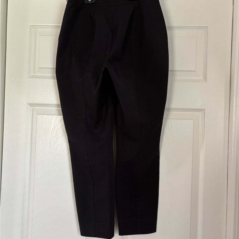Everlane Curvy Side Zip Work Pant Black 4